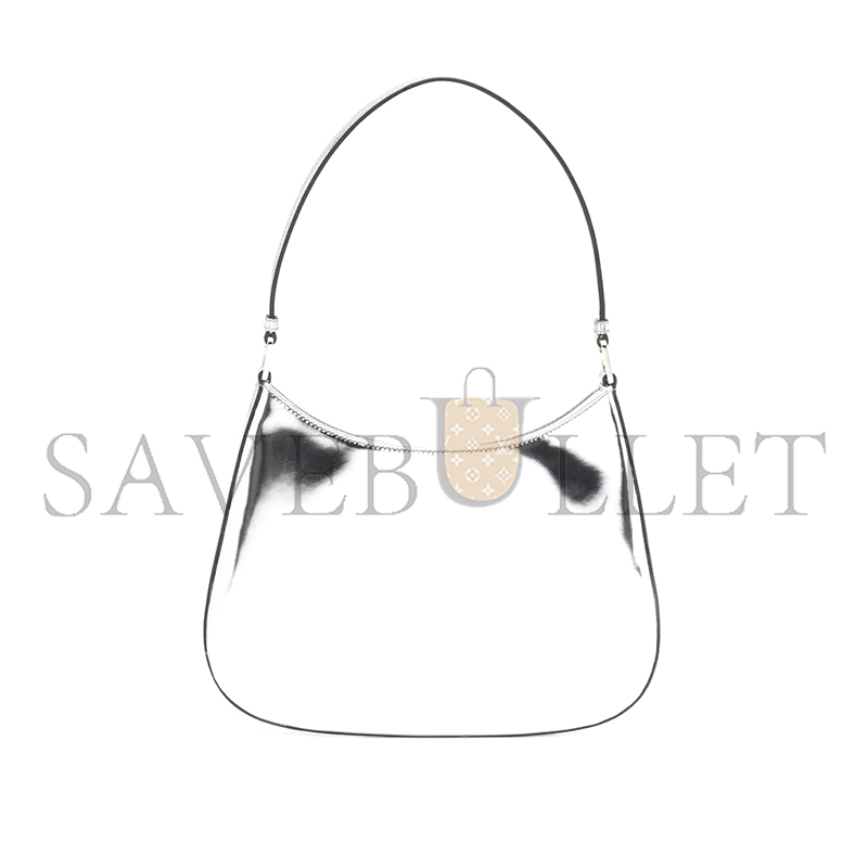 PRADA CLEO SHINY LEATHER SHOULDER BAG 1BC499 (27*15*5cm)